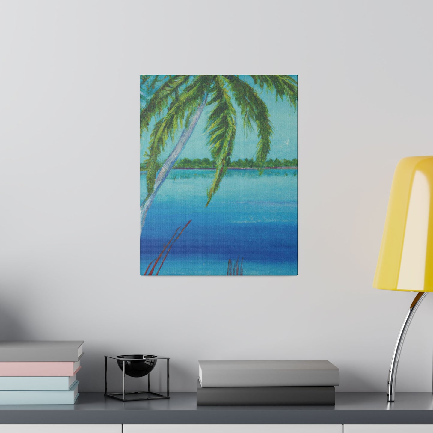 6874M - Bahamas Ocean Painting Print | Bahamas | Ocean | Beach | Poster | Home Decor | Wall Art | Canvas