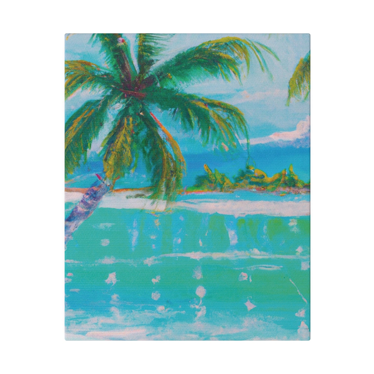 9452K - Bahamas Ocean Painting Print | Bahamas | Ocean | Beach | Poster | Home Decor | Wall Art | Canvas