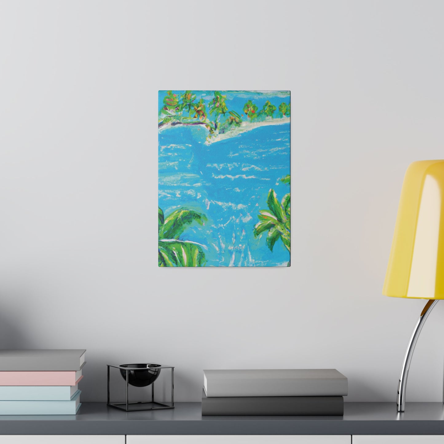 9413O - Bahamas Ocean Painting Print | Bahamas | Ocean | Beach | Poster | Home Decor | Wall Art | Canvas