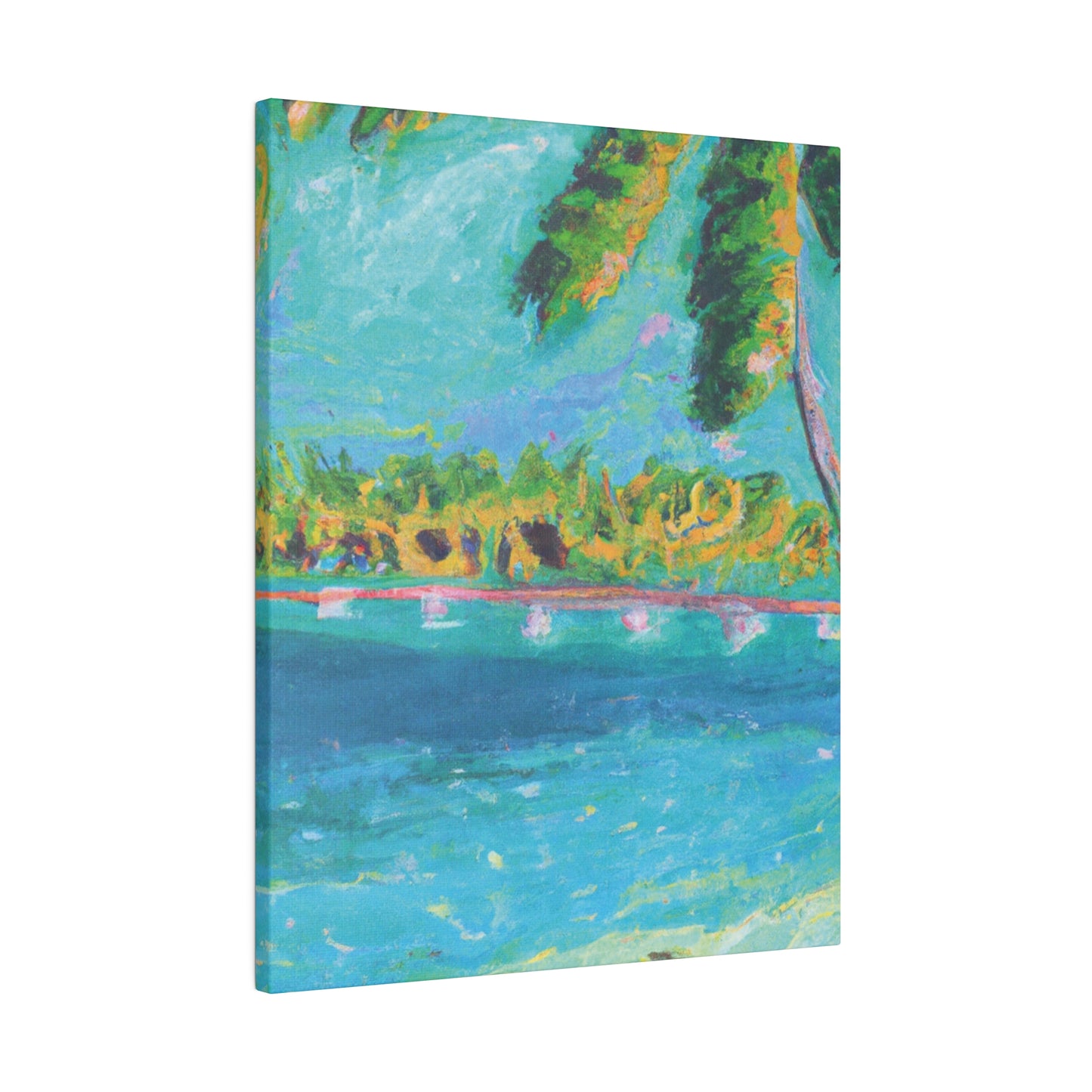 4831J - Bahamas Ocean Painting Print | Bahamas | Ocean | Beach | Poster | Home Decor | Wall Art | Canvas