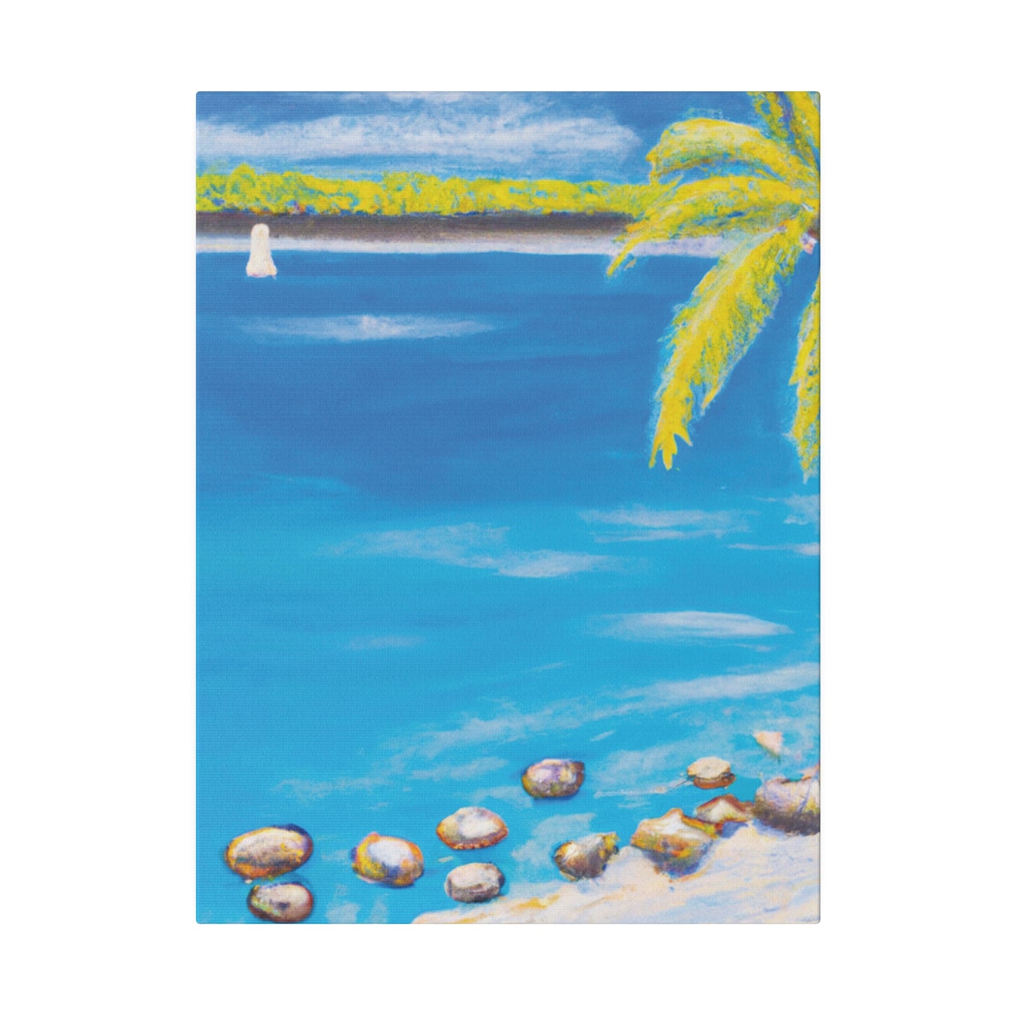8593F - Bahamas Ocean Painting Print | Bahamas | Ocean | Beach | Poster | Home Decor | Wall Art | Canvas