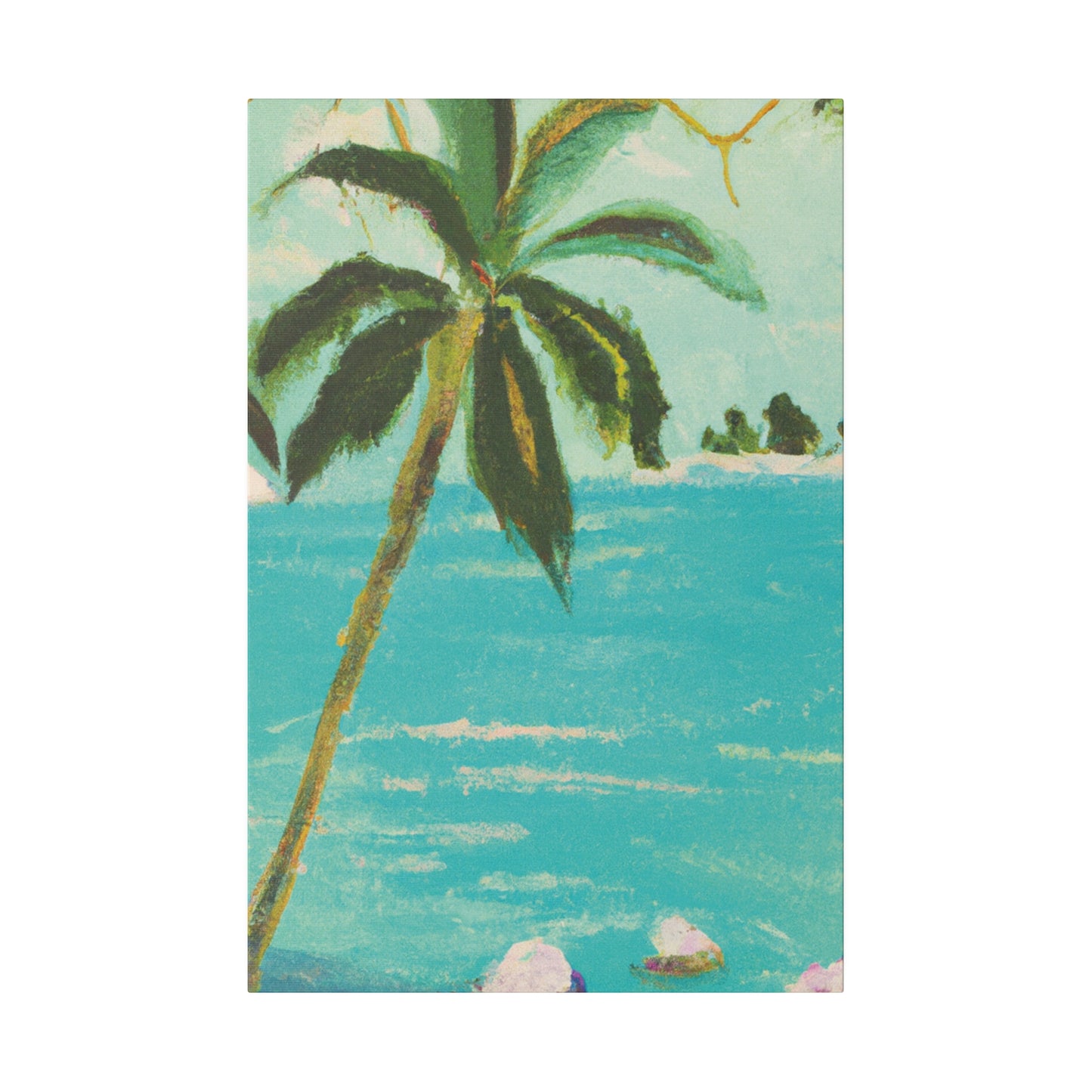 8809K - Bahamas Ocean Painting Print | Bahamas | Ocean | Beach | Poster | Home Decor | Wall Art | Canvas