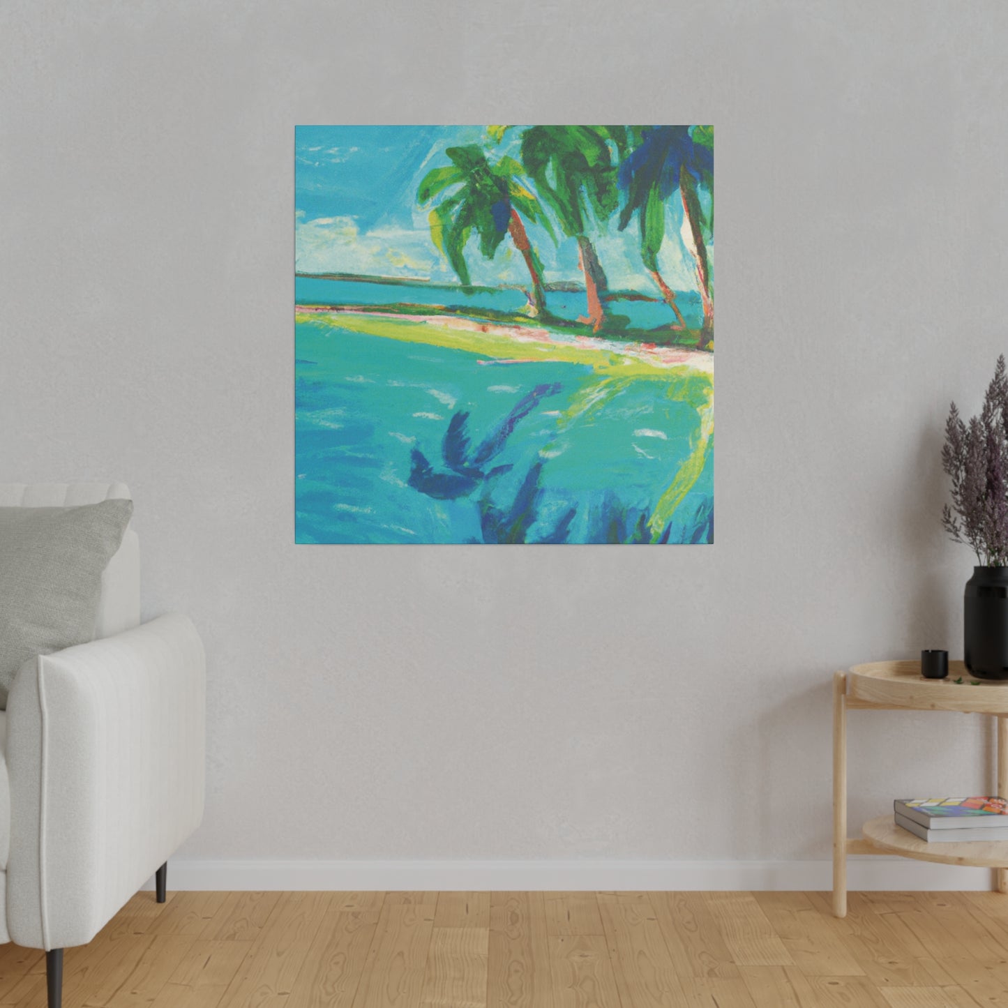 7326Z - Bahamas Ocean Painting Print | Bahamas | Ocean | Beach | Poster | Home Decor | Wall Art | Canvas