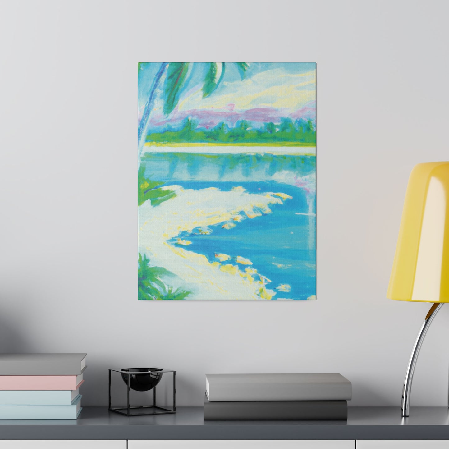 4501F - Bahamas Ocean Painting Print | Bahamas | Ocean | Beach | Poster | Home Decor | Wall Art | Canvas