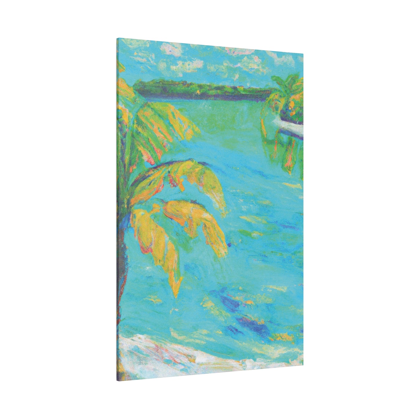 8857G - Bahamas Ocean Painting Print | Bahamas | Ocean | Beach | Poster | Home Decor | Wall Art | Canvas