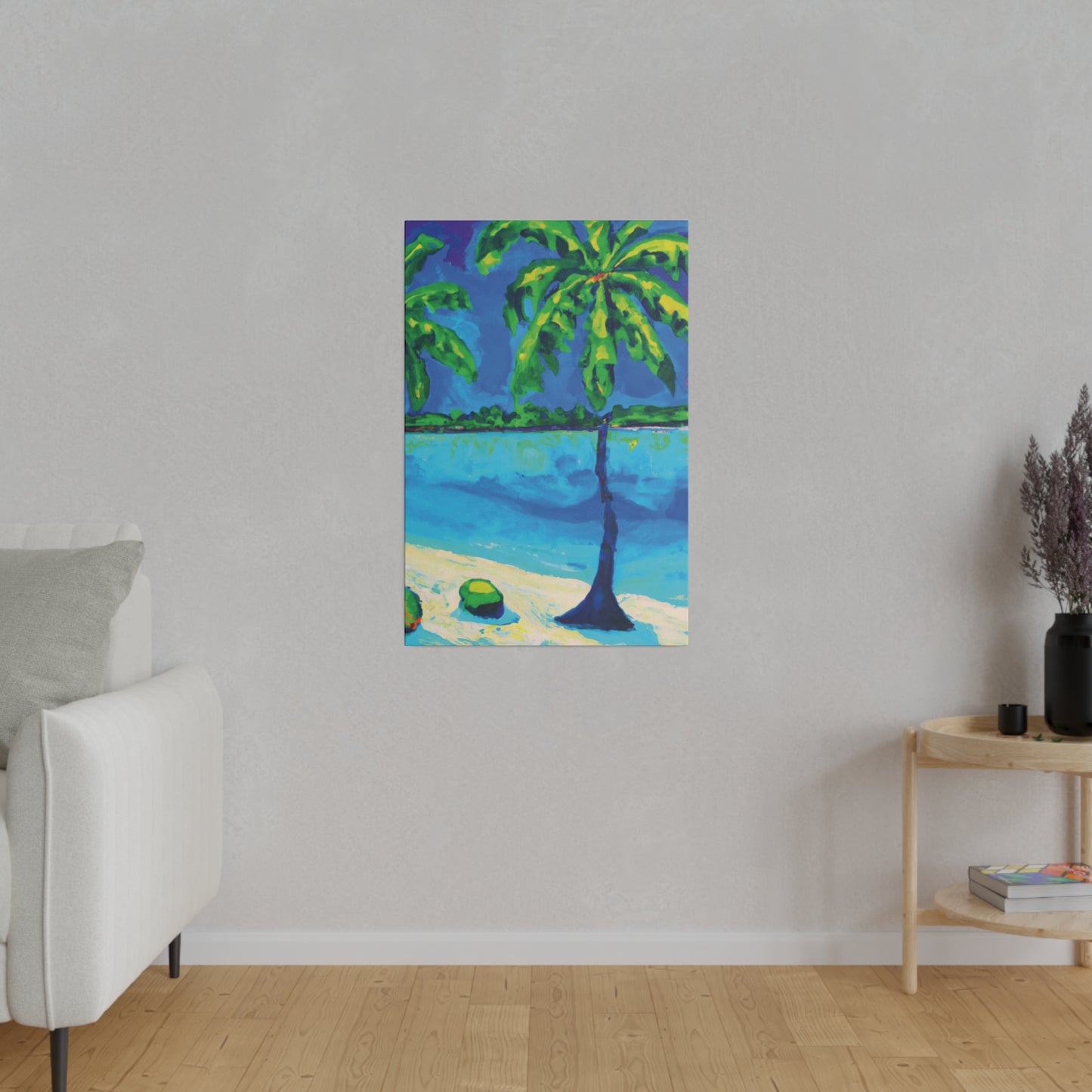 7381V - Bahamas Ocean Painting Print | Bahamas | Ocean | Beach | Poster | Home Decor | Wall Art | Canvas