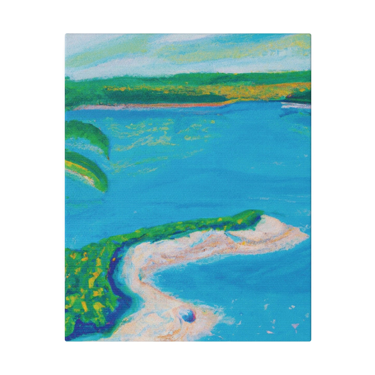 4895I - Bahamas Ocean Painting Print | Bahamas | Ocean | Beach | Poster | Home Decor | Wall Art | Canvas