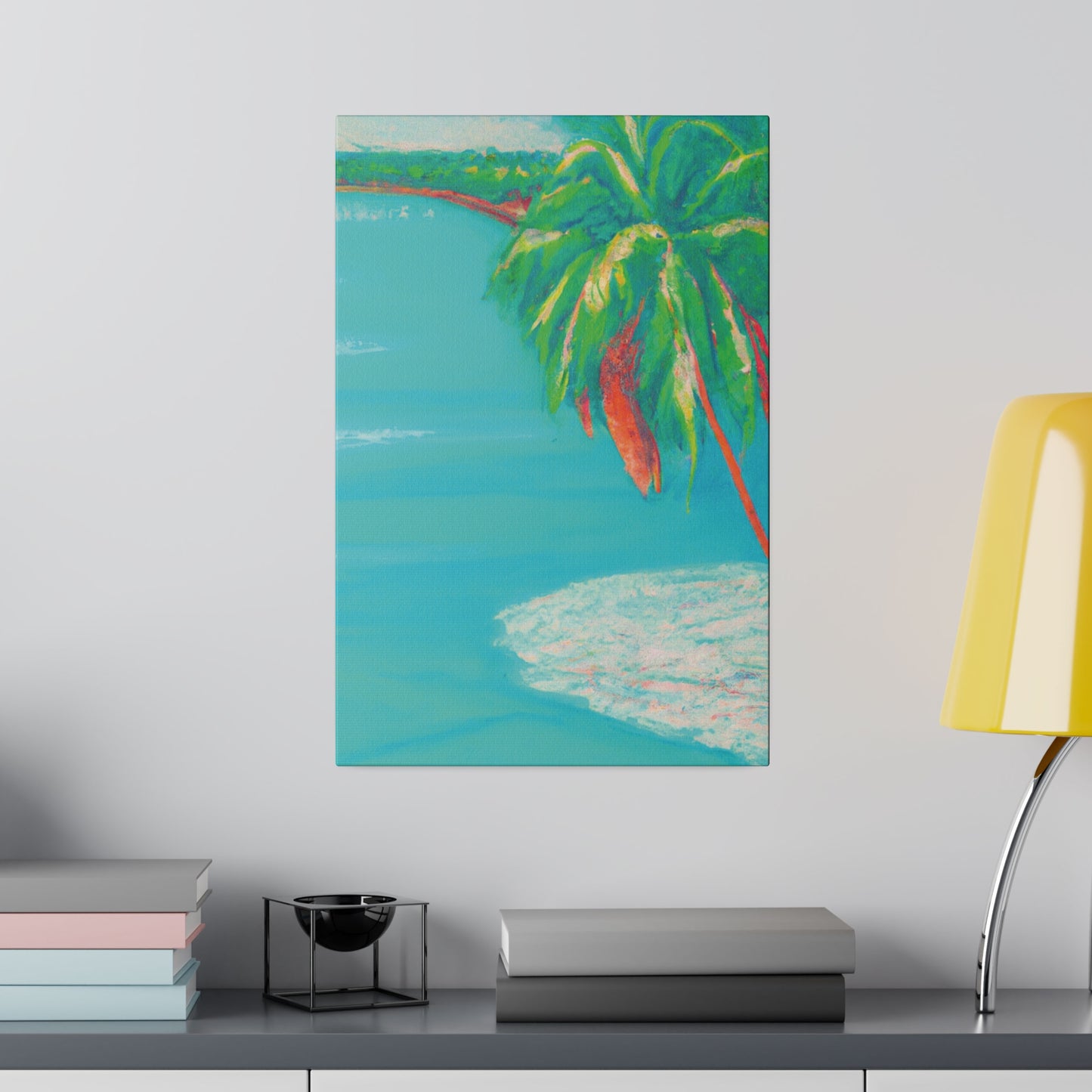 6263D - Bahamas Ocean Painting Print | Bahamas | Ocean | Beach | Poster | Home Decor | Wall Art | Canvas