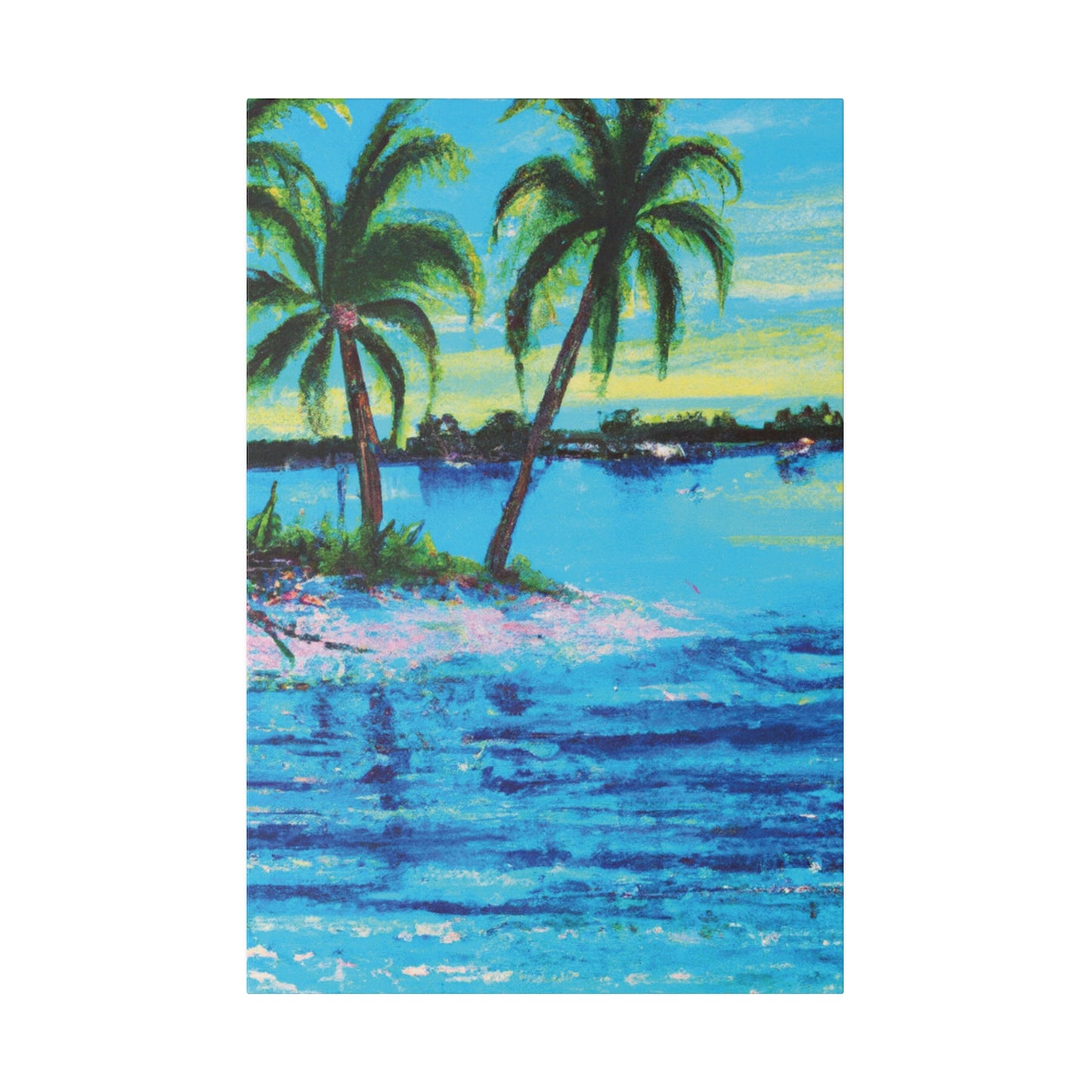 8156G - Bahamas Ocean Painting Print | Bahamas | Ocean | Beach | Poster | Home Decor | Wall Art | Canvas
