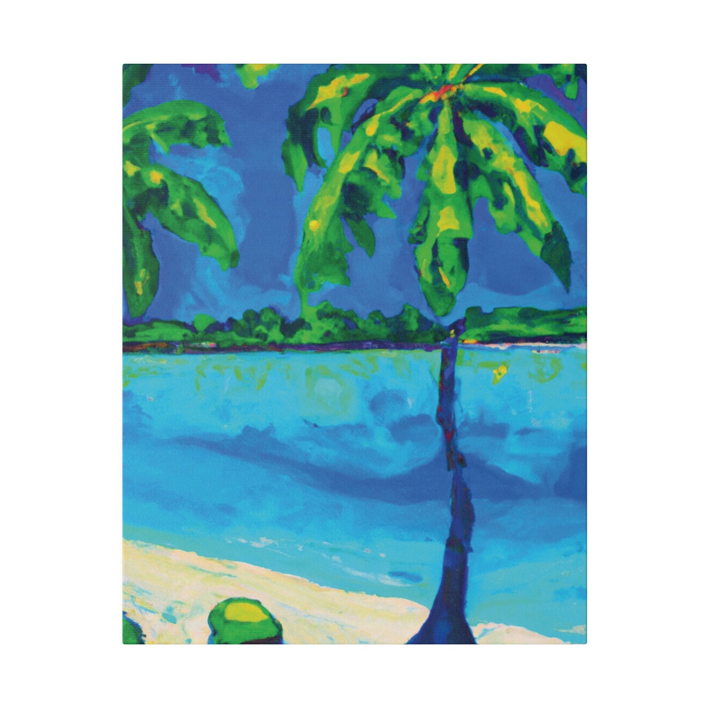 7381V - Bahamas Ocean Painting Print | Bahamas | Ocean | Beach | Poster | Home Decor | Wall Art | Canvas