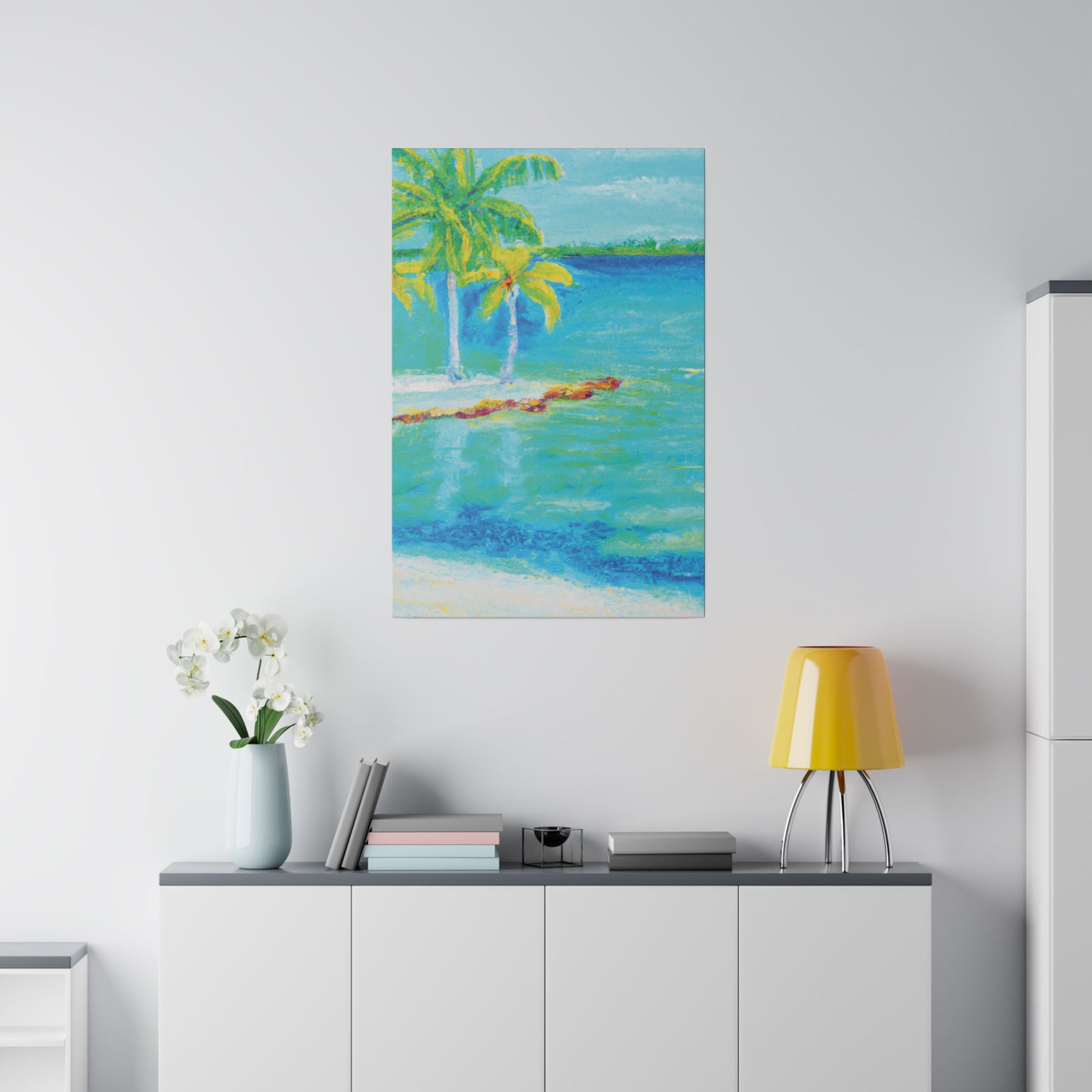 4444R - Bahamas Ocean Painting Print | Bahamas | Ocean | Beach | Poster | Home Decor | Wall Art | Canvas