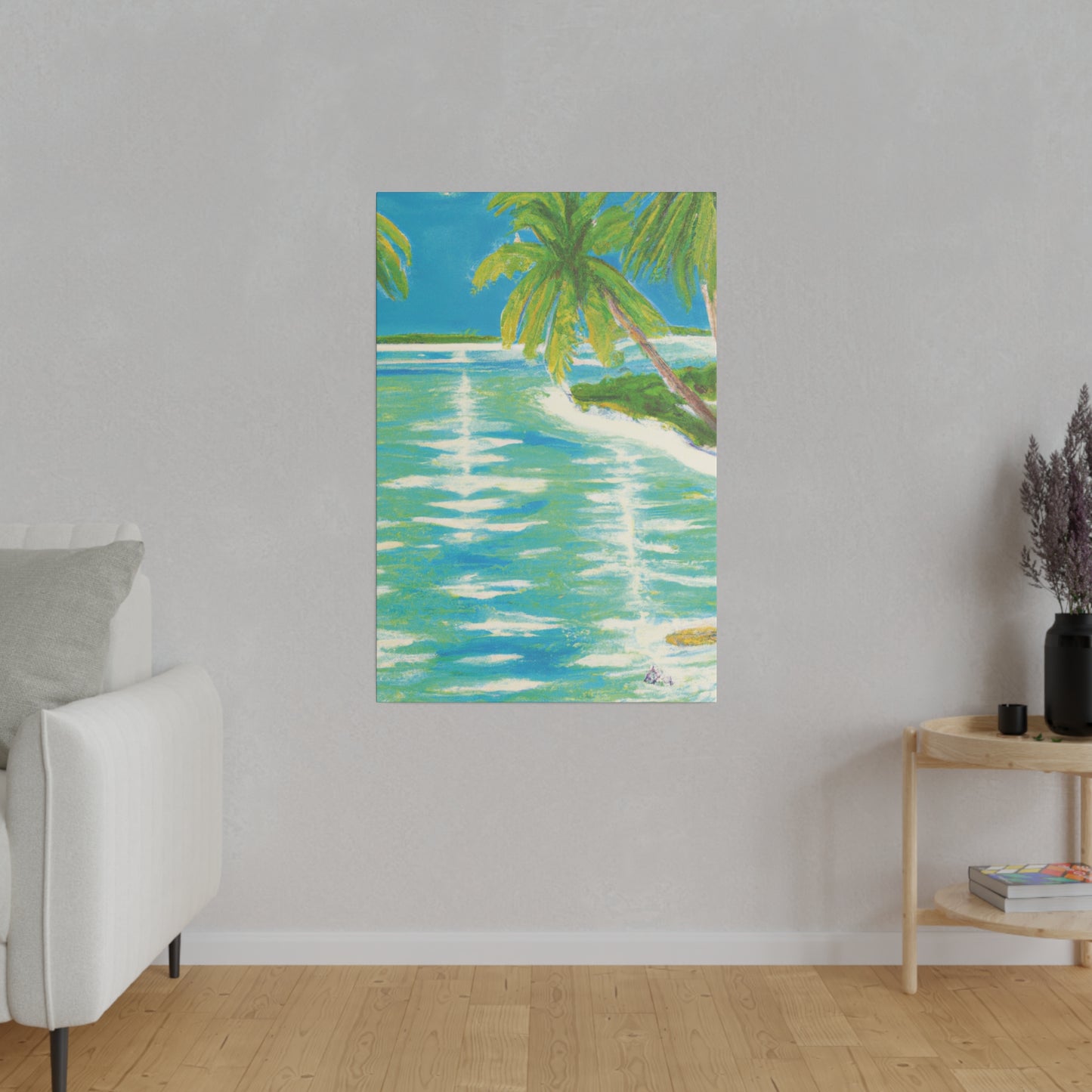 9482A - Bahamas Ocean Painting Print | Bahamas | Ocean | Beach | Poster | Home Decor | Wall Art | Canvas