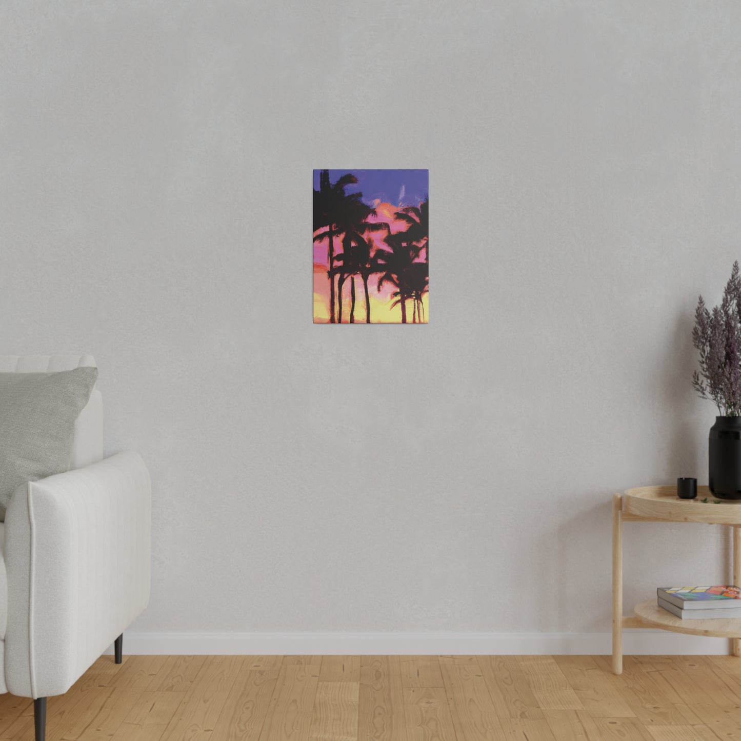 9365H - Miami Beach Sunset Painting Print | Miami | Beach | Sunset | Poster | Home Decor | Wall Art | Canvas