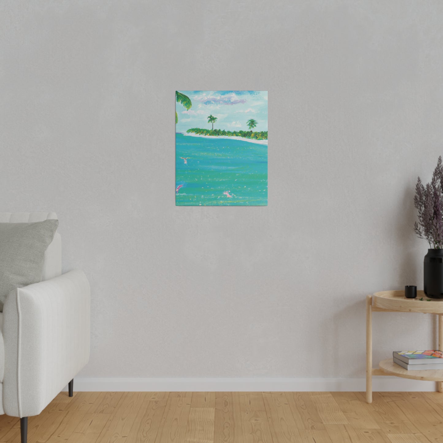 6576D - Bahamas Ocean Painting Print | Bahamas | Ocean | Beach | Poster | Home Decor | Wall Art | Canvas