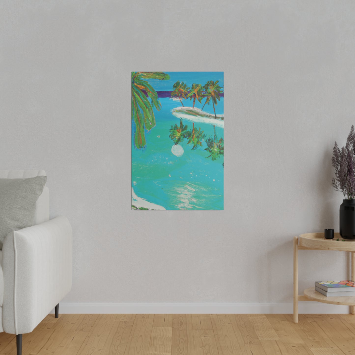 9652Q - Bahamas Ocean Painting Print | Bahamas | Ocean | Beach | Poster | Home Decor | Wall Art | Canvas