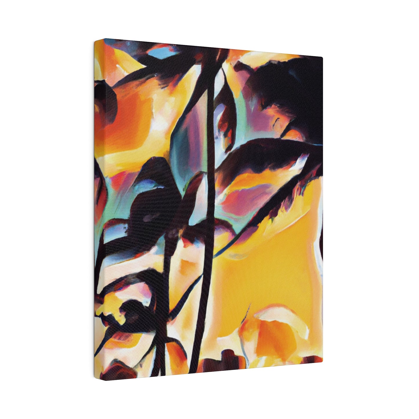 7343H - Miami Beach Sunset Painting Print | Miami | Beach | Sunset | Poster | Home Decor | Wall Art | Canvas