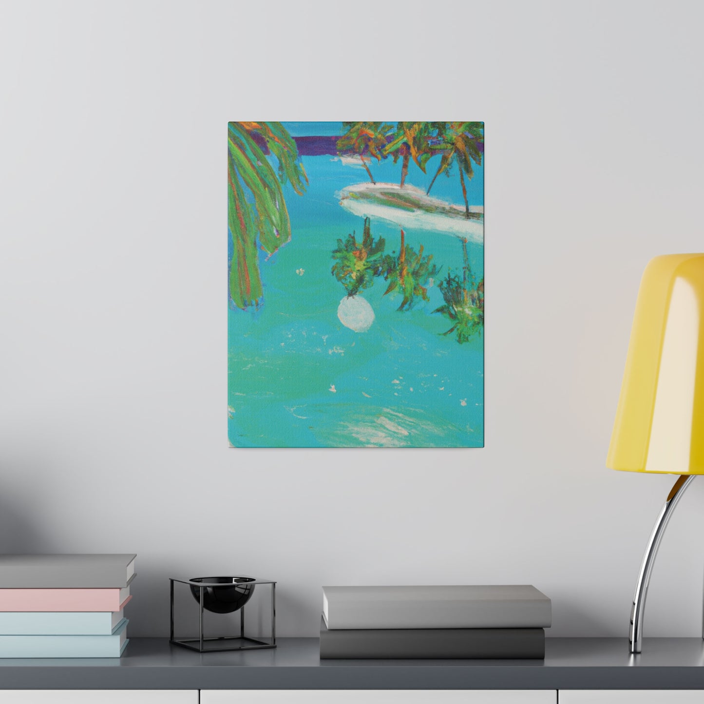 9652Q - Bahamas Ocean Painting Print | Bahamas | Ocean | Beach | Poster | Home Decor | Wall Art | Canvas