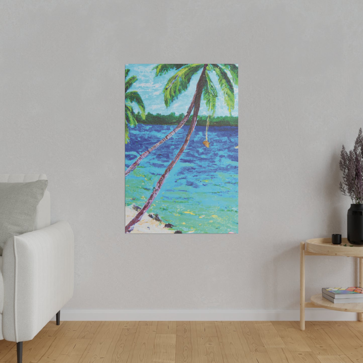 4564E - Bahamas Ocean Painting Print | Bahamas | Ocean | Beach | Poster | Home Decor | Wall Art | Canvas