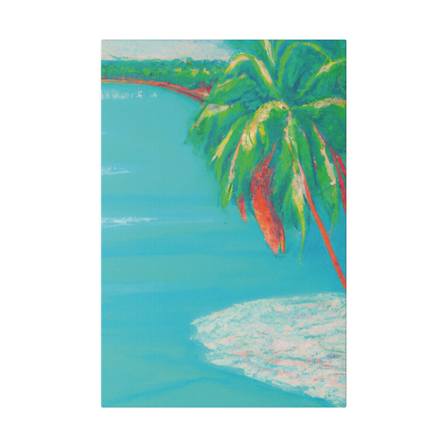 6263D - Bahamas Ocean Painting Print | Bahamas | Ocean | Beach | Poster | Home Decor | Wall Art | Canvas