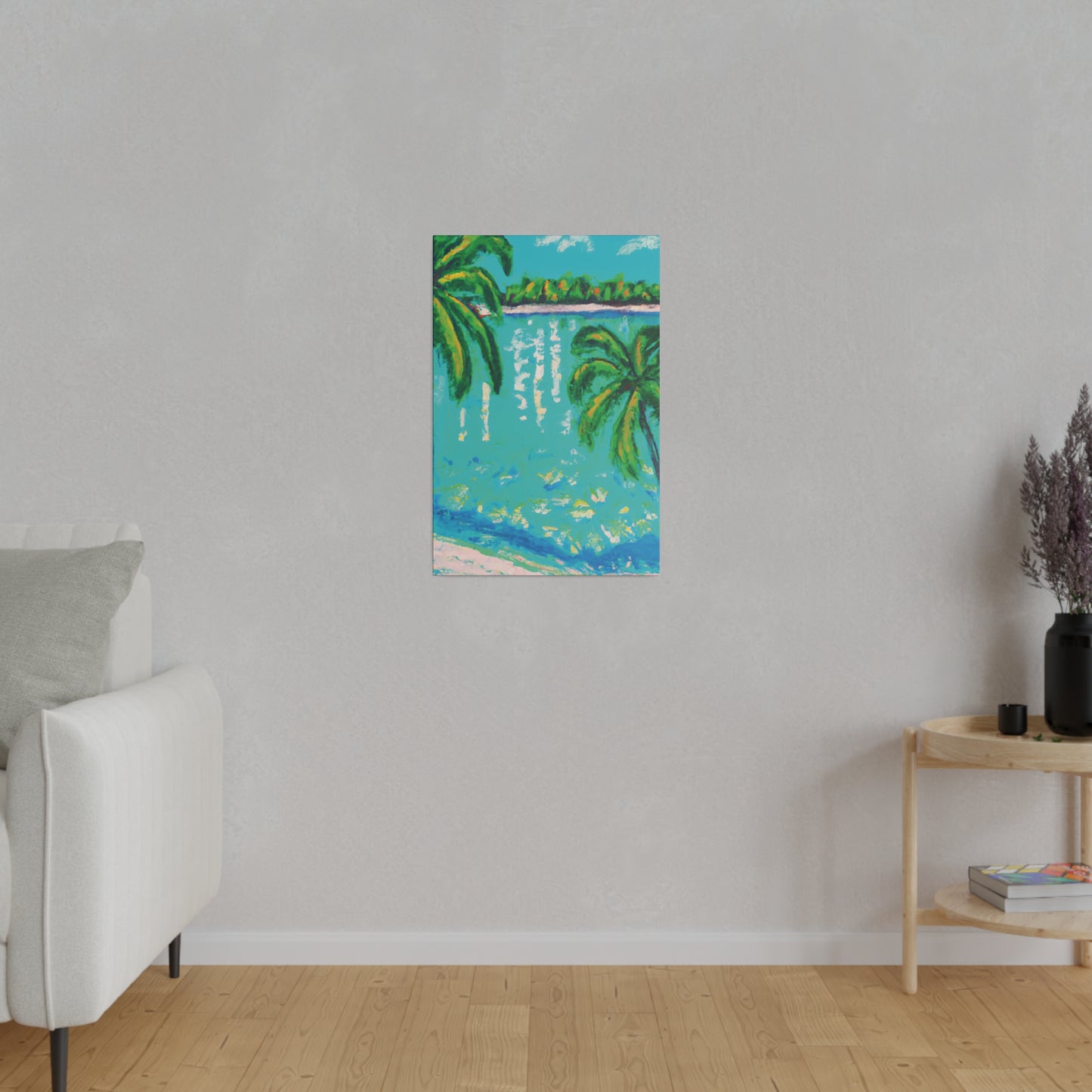 6412Q - Bahamas Ocean Painting Print | Bahamas | Ocean | Beach | Poster | Home Decor | Wall Art | Canvas