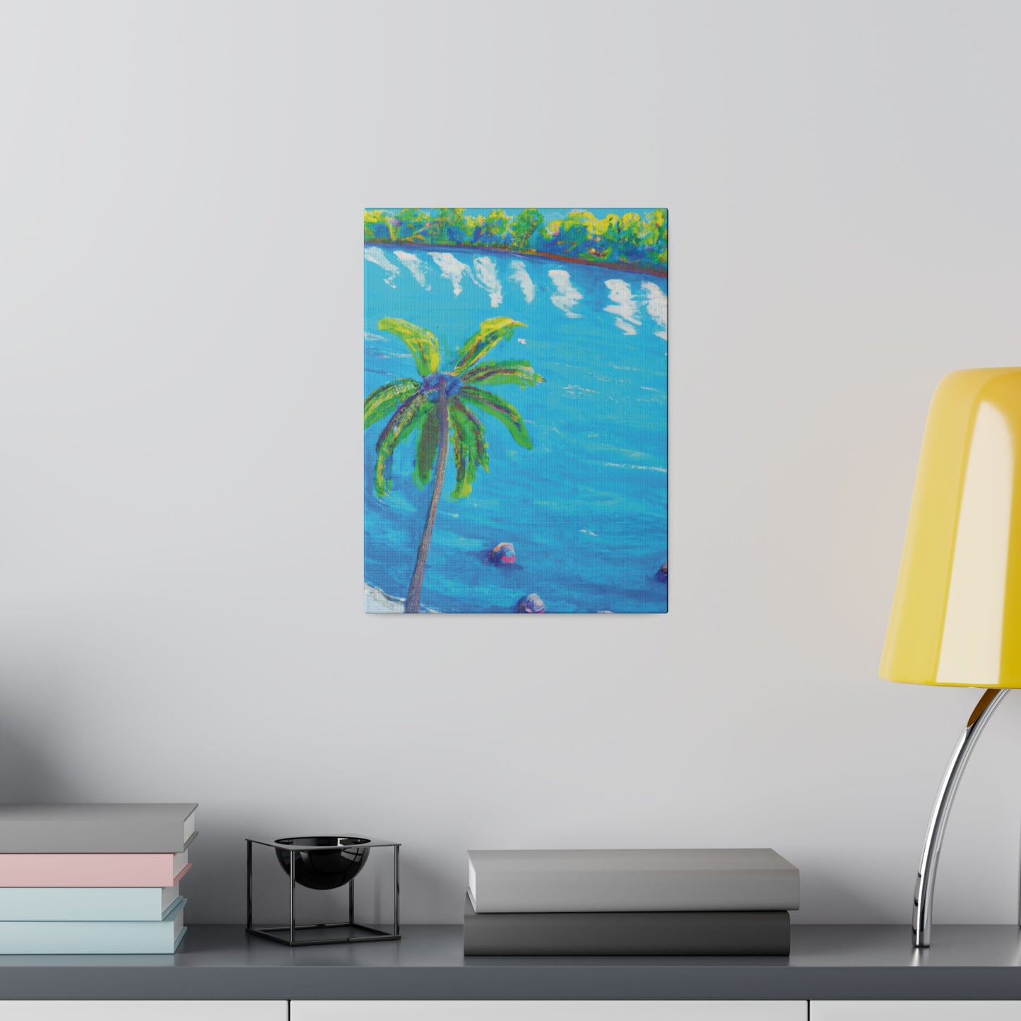 3952F - Bahamas Ocean Painting Print | Bahamas | Ocean | Beach | Poster | Home Decor | Wall Art | Canvas