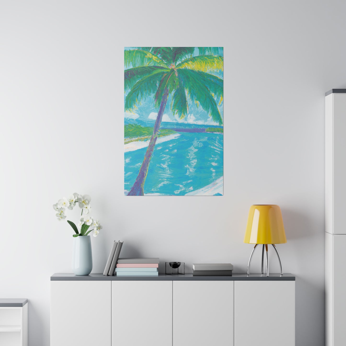 9252K - Bahamas Ocean Painting Print | Bahamas | Ocean | Beach | Poster | Home Decor | Wall Art | Canvas