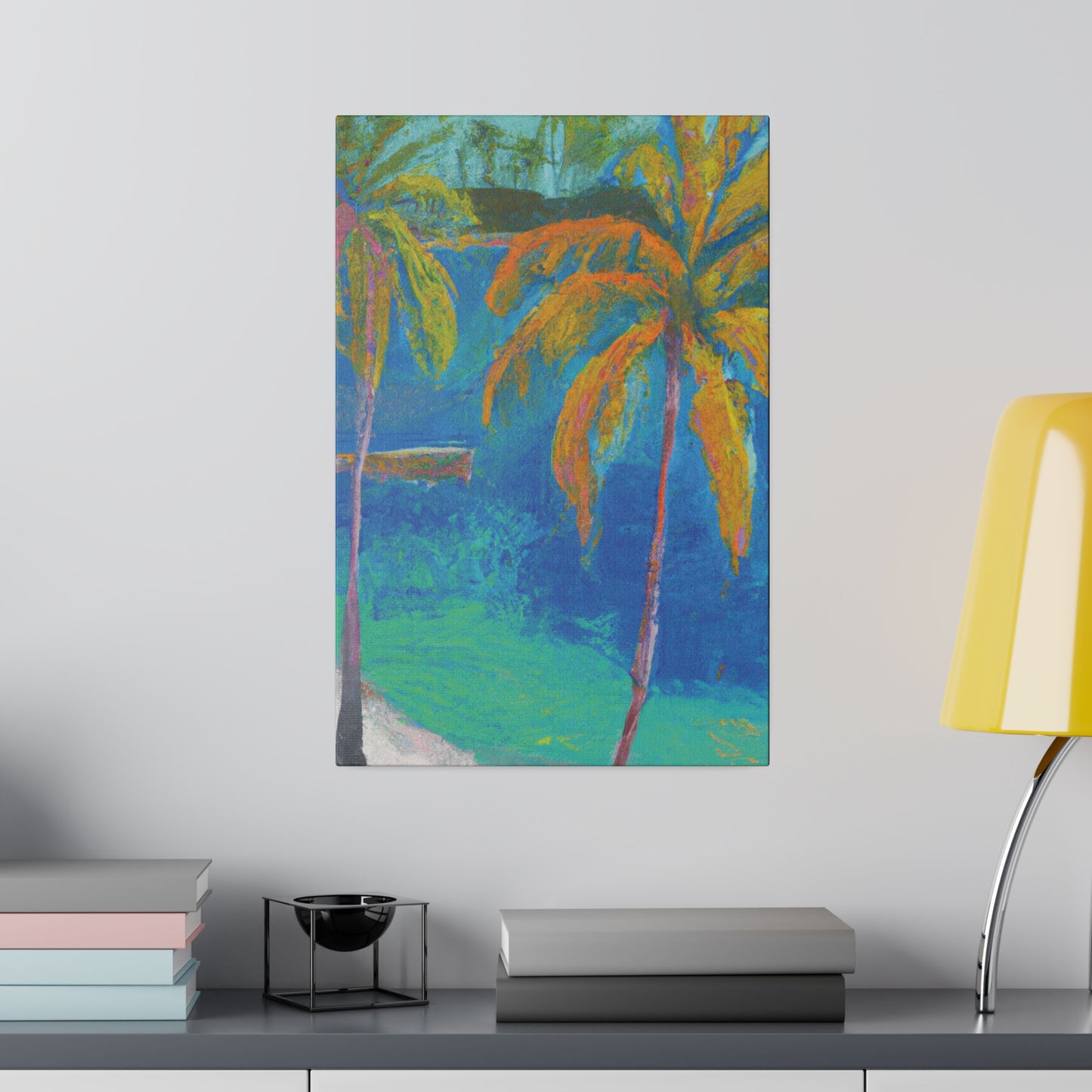 5481T - Bahamas Ocean Painting Print | Bahamas | Ocean | Beach | Poster | Home Decor | Wall Art | Canvas