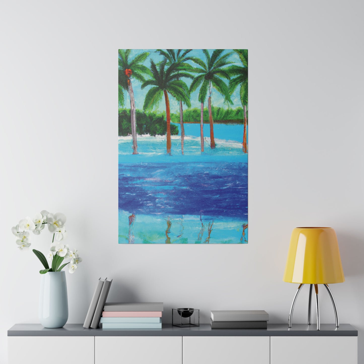 4563X - Bahamas Ocean Painting Print | Bahamas | Ocean | Beach | Poster | Home Decor | Wall Art | Canvas