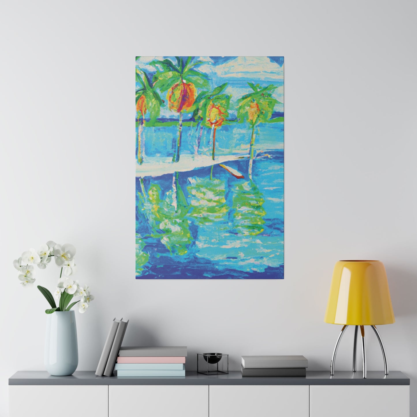 8103Q - Bahamas Ocean Painting Print | Bahamas | Ocean | Beach | Poster | Home Decor | Wall Art | Canvas