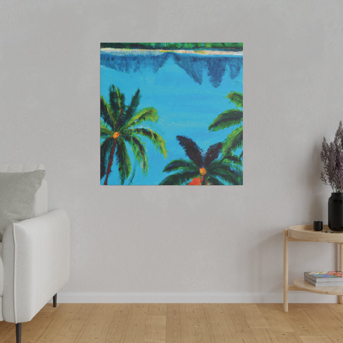 7373A - Bahamas Ocean Painting Print | Bahamas | Ocean | Beach | Poster | Home Decor | Wall Art | Canvas