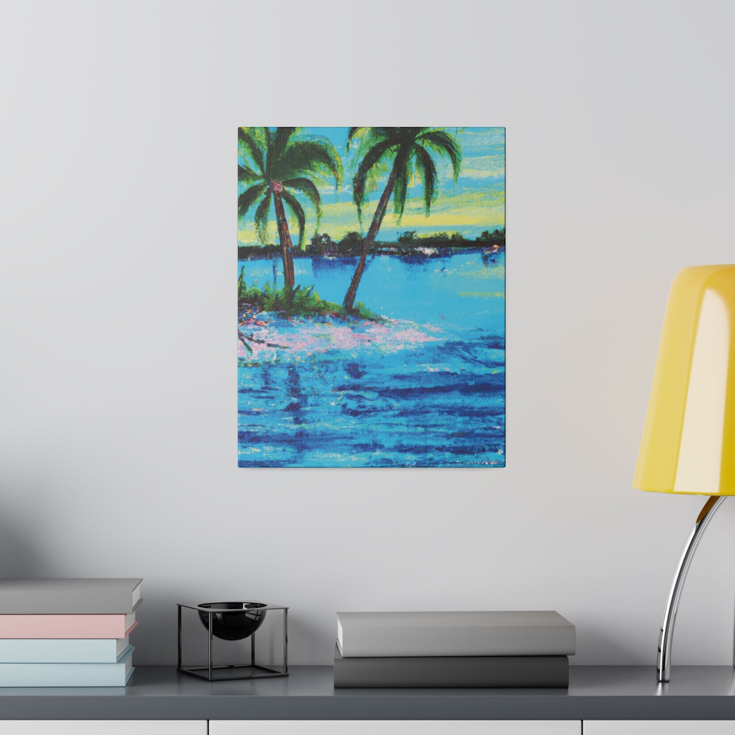 8156G - Bahamas Ocean Painting Print | Bahamas | Ocean | Beach | Poster | Home Decor | Wall Art | Canvas