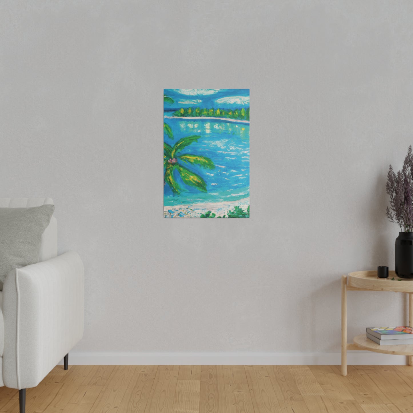 8776T - Bahamas Ocean Painting Print | Bahamas | Ocean | Beach | Poster | Home Decor | Wall Art | Canvas