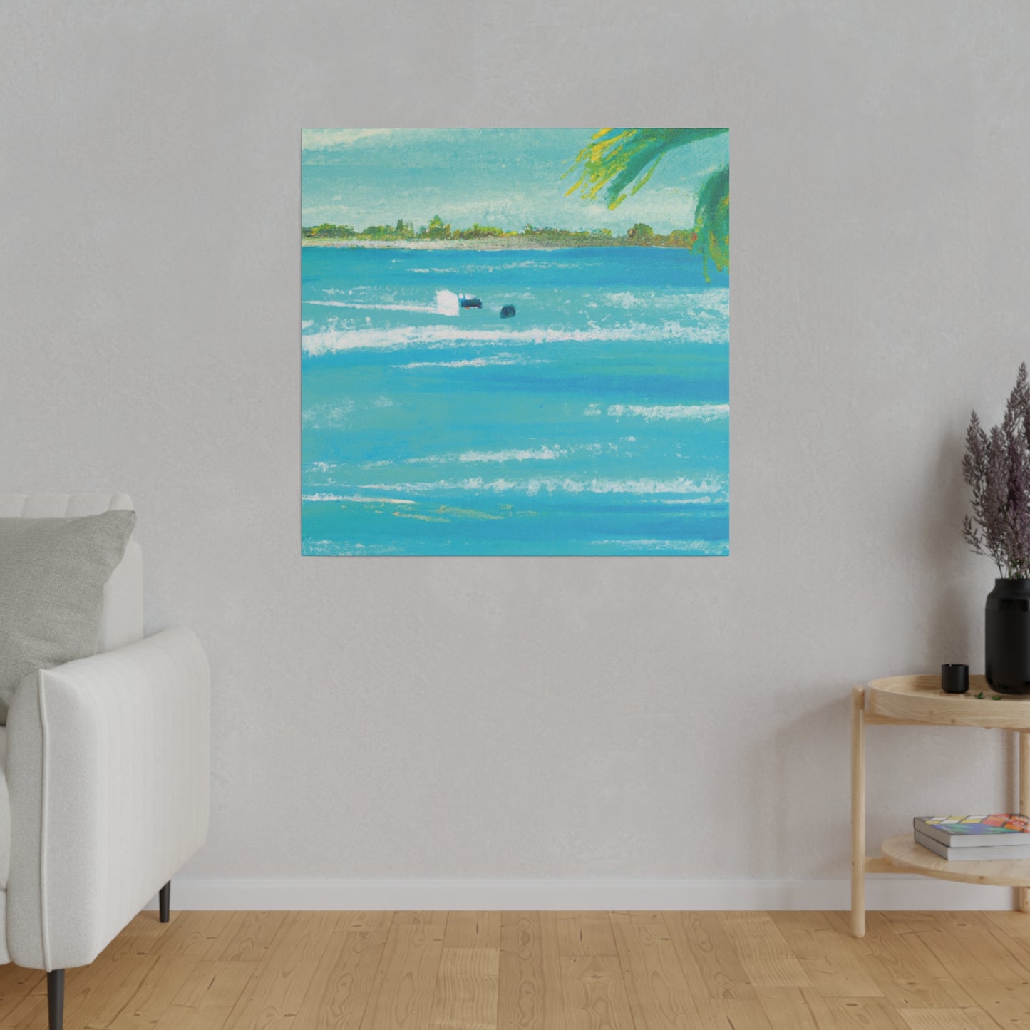 4282E - Bahamas Ocean Painting Print | Bahamas | Ocean | Beach | Poster | Home Decor | Wall Art | Canvas