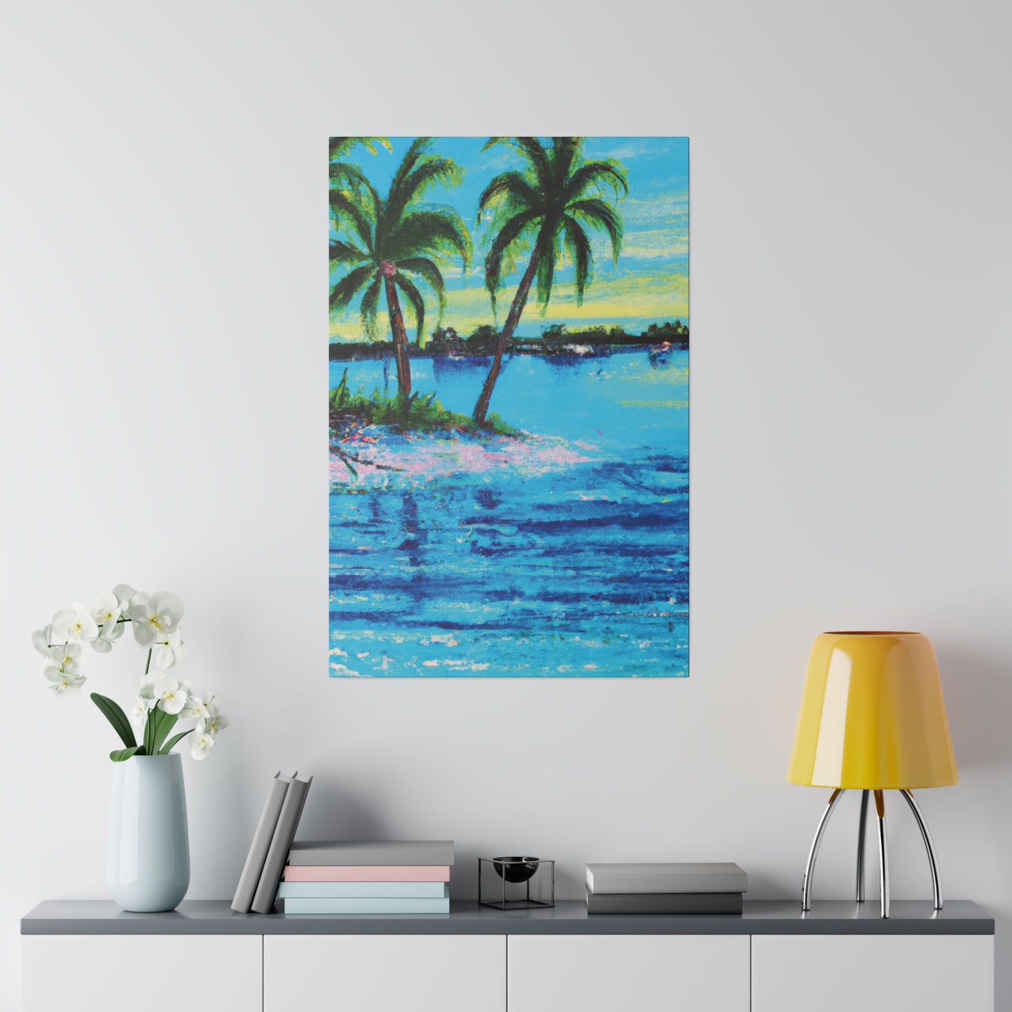8156G - Bahamas Ocean Painting Print | Bahamas | Ocean | Beach | Poster | Home Decor | Wall Art | Canvas