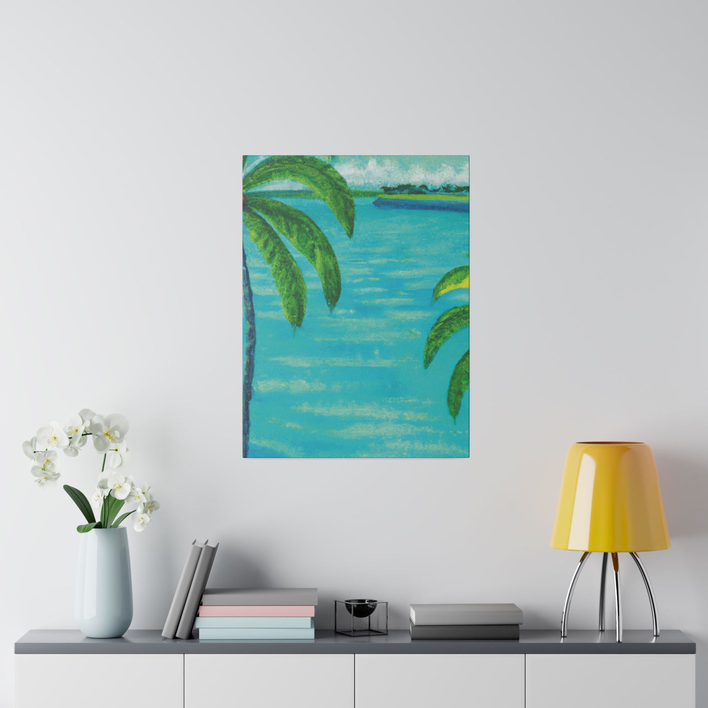 3184O - Bahamas Ocean Painting Print | Bahamas | Ocean | Beach | Poster | Home Decor | Wall Art | Canvas