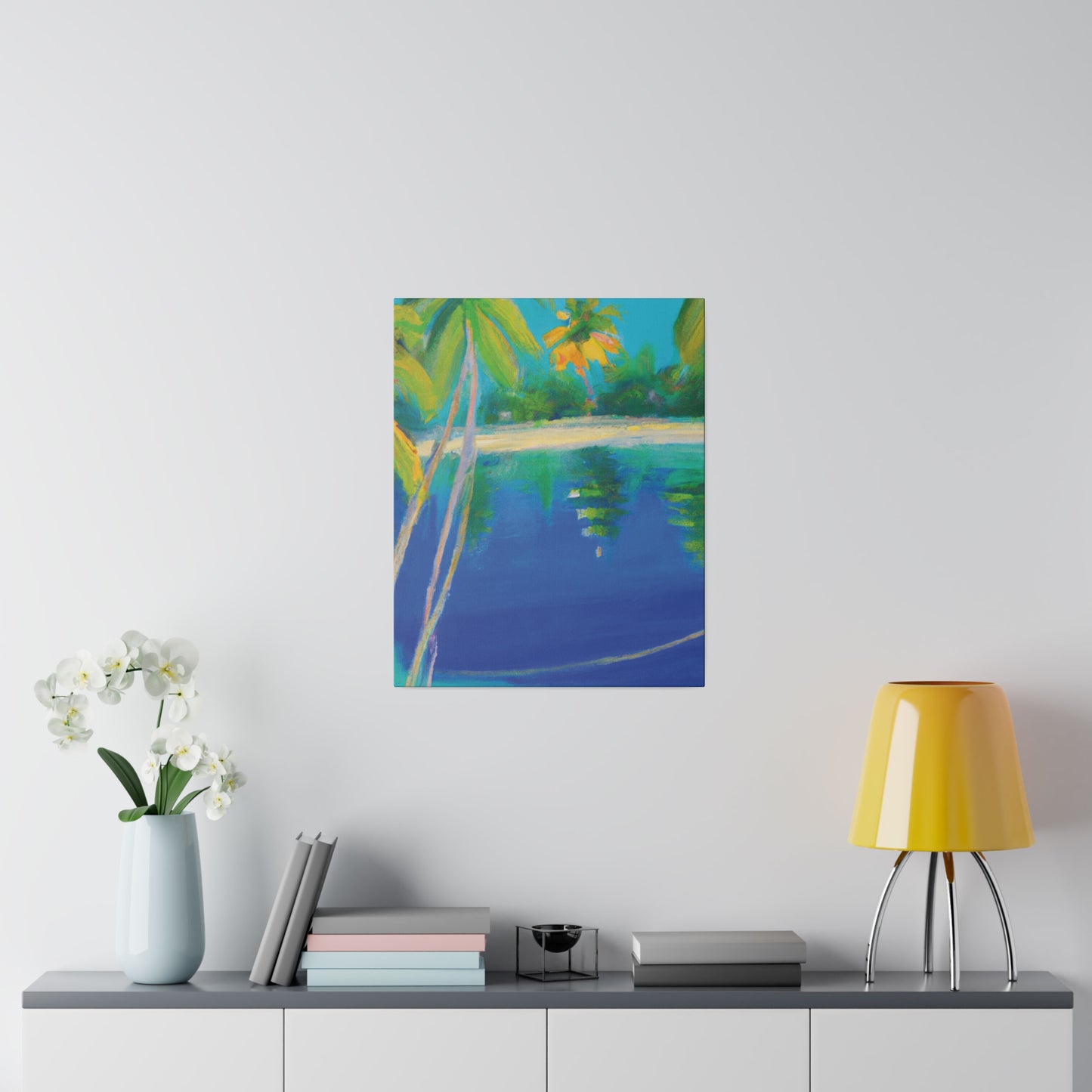 6837T - Bahamas Ocean Painting Print | Bahamas | Ocean | Beach | Poster | Home Decor | Wall Art | Canvas