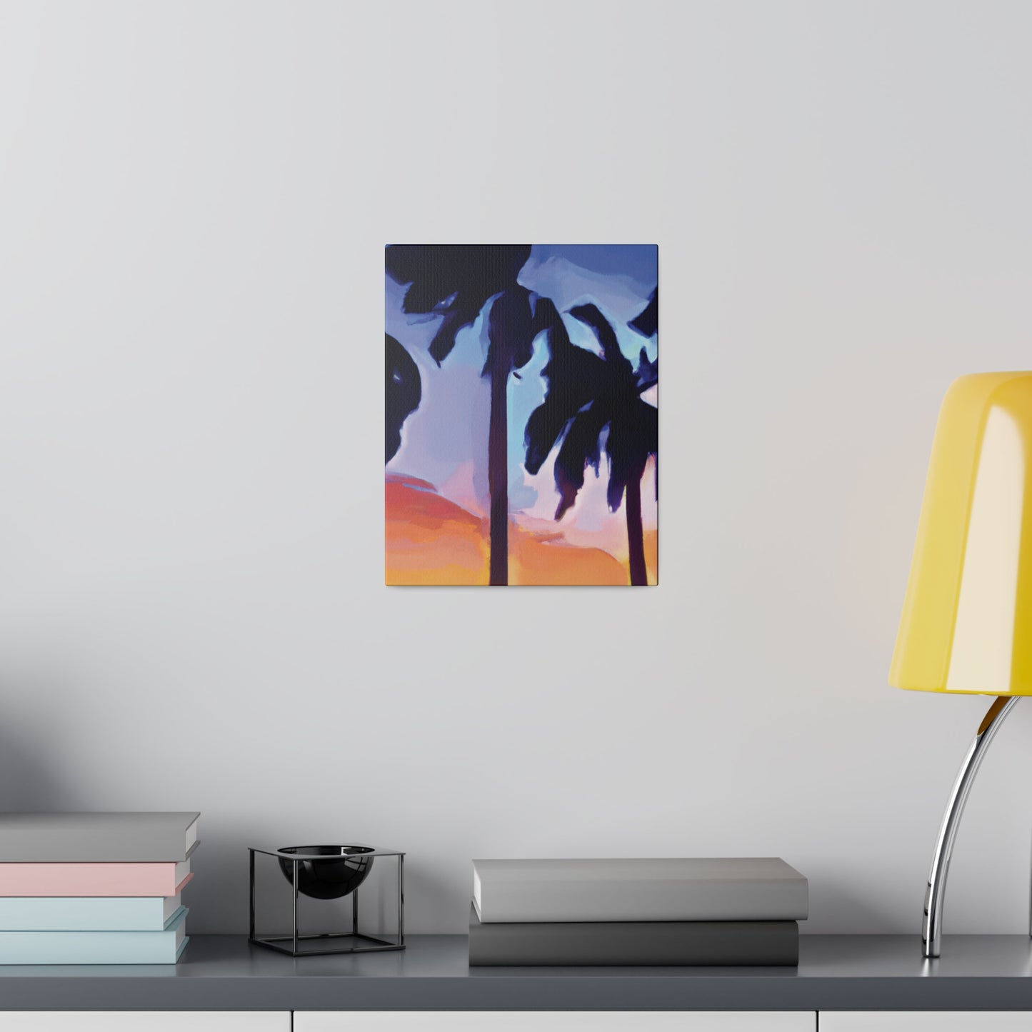 8208A - Miami Beach Sunset Painting Print | Miami | Beach | Sunset | Poster | Home Decor | Wall Art | Canvas