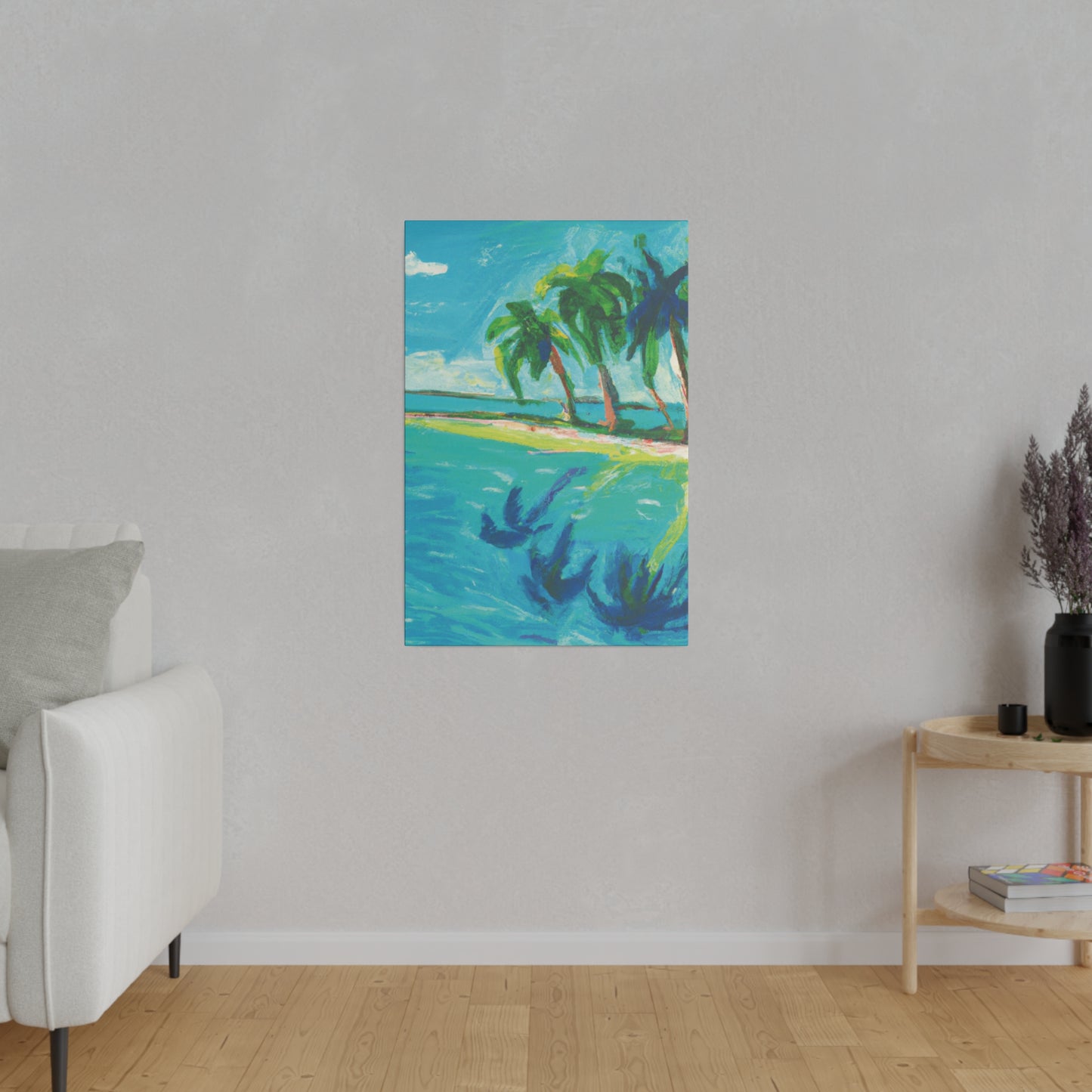 7326Z - Bahamas Ocean Painting Print | Bahamas | Ocean | Beach | Poster | Home Decor | Wall Art | Canvas