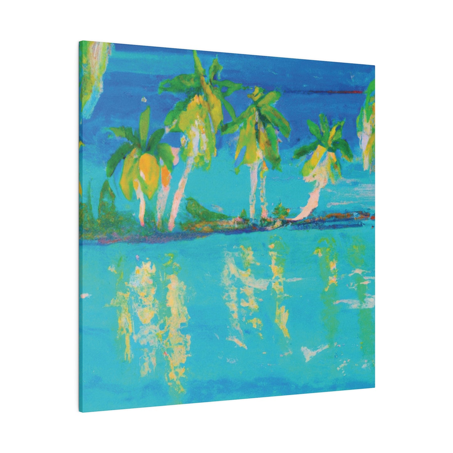 8637V - Bahamas Ocean Painting Print | Bahamas | Ocean | Beach | Poster | Home Decor | Wall Art | Canvas