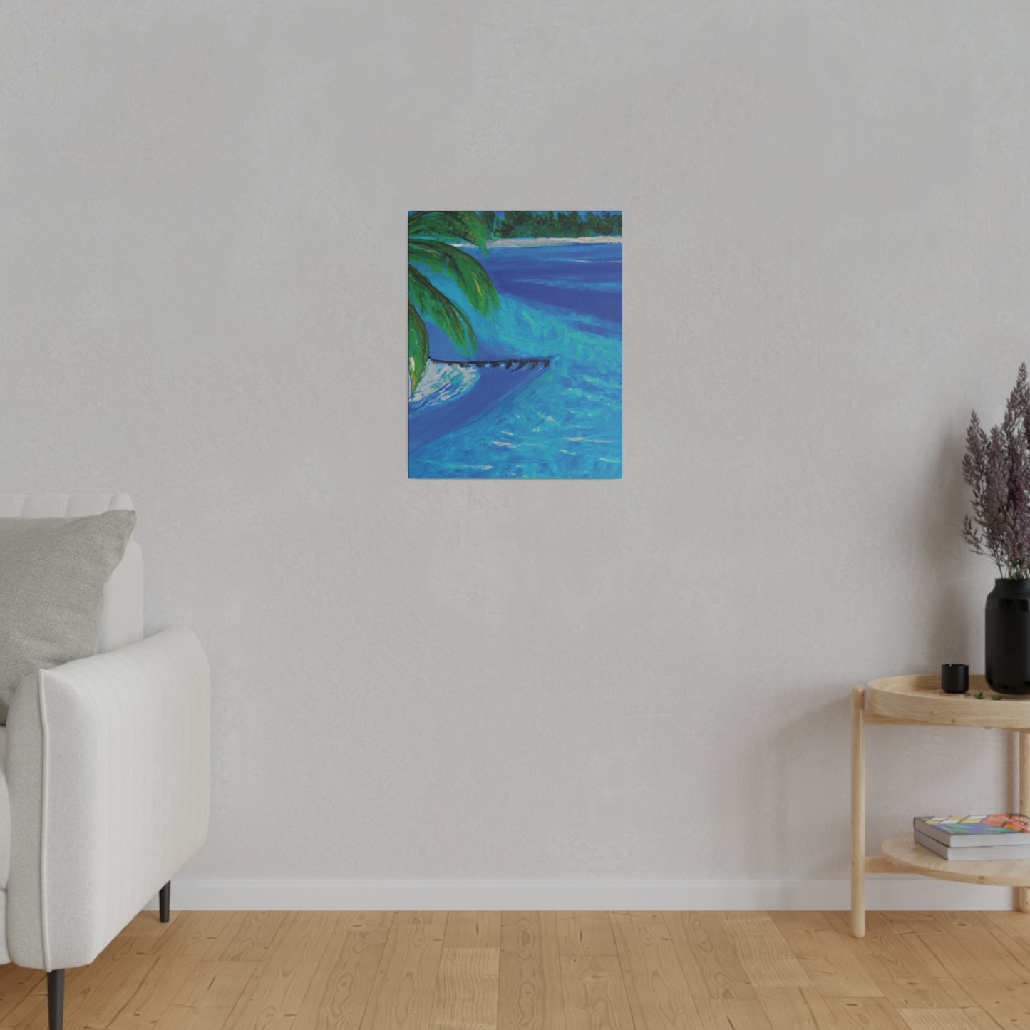 3145T - Bahamas Ocean Painting Print | Bahamas | Ocean | Beach | Poster | Home Decor | Wall Art | Canvas