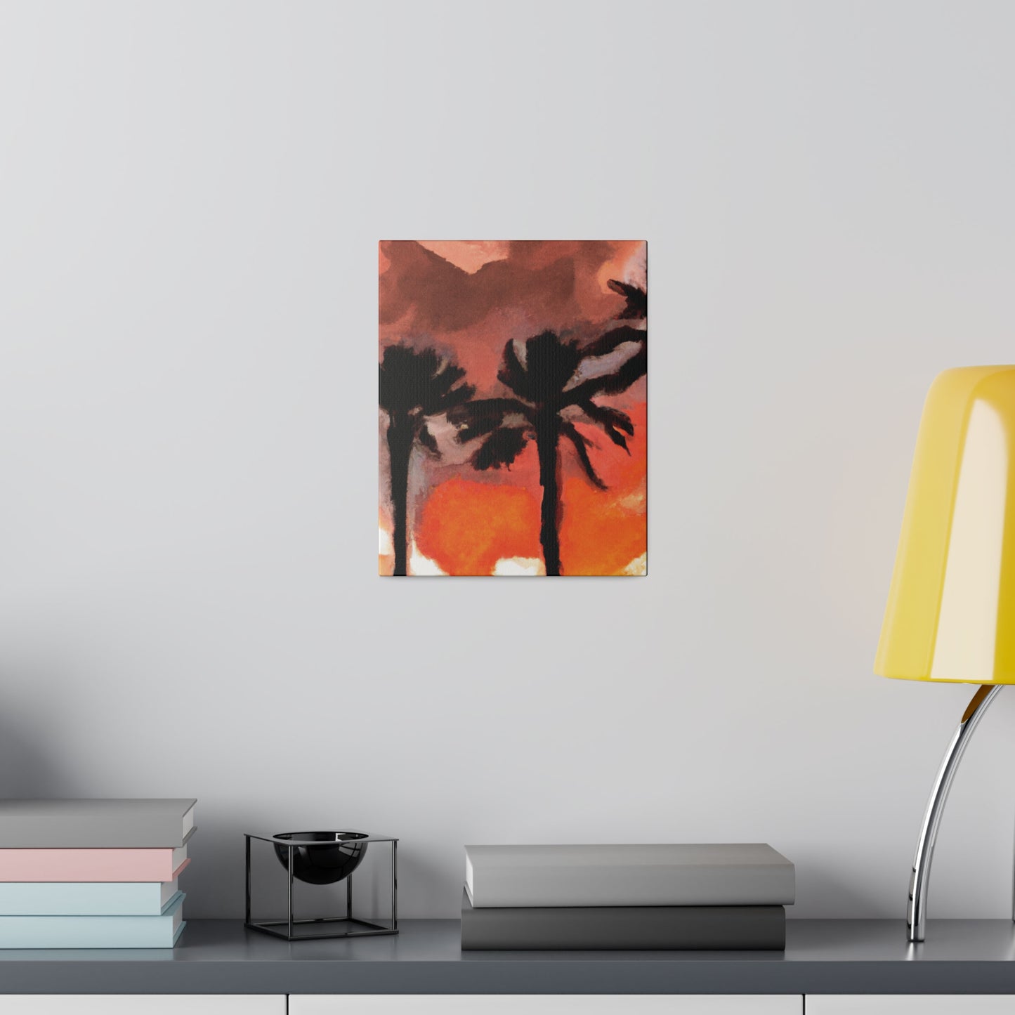 9073X - Miami Beach Sunset Painting Print | Miami | Beach | Sunset | Poster | Home Decor | Wall Art | Canvas