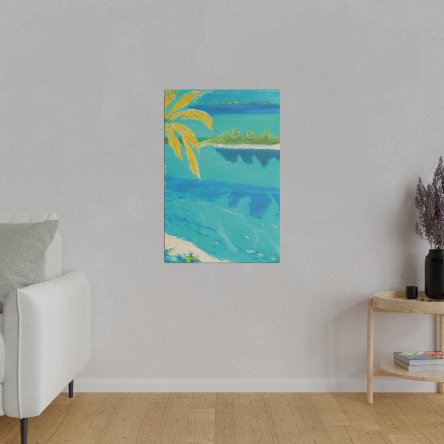 9110Q - Bahamas Ocean Painting Print | Bahamas | Ocean | Beach | Poster | Home Decor | Wall Art | Canvas