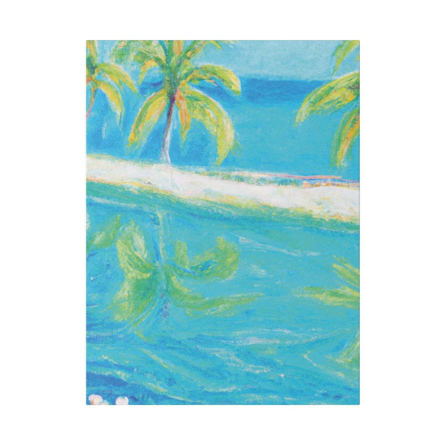 9213P - Bahamas Ocean Painting Print | Bahamas | Ocean | Beach | Poster | Home Decor | Wall Art | Canvas