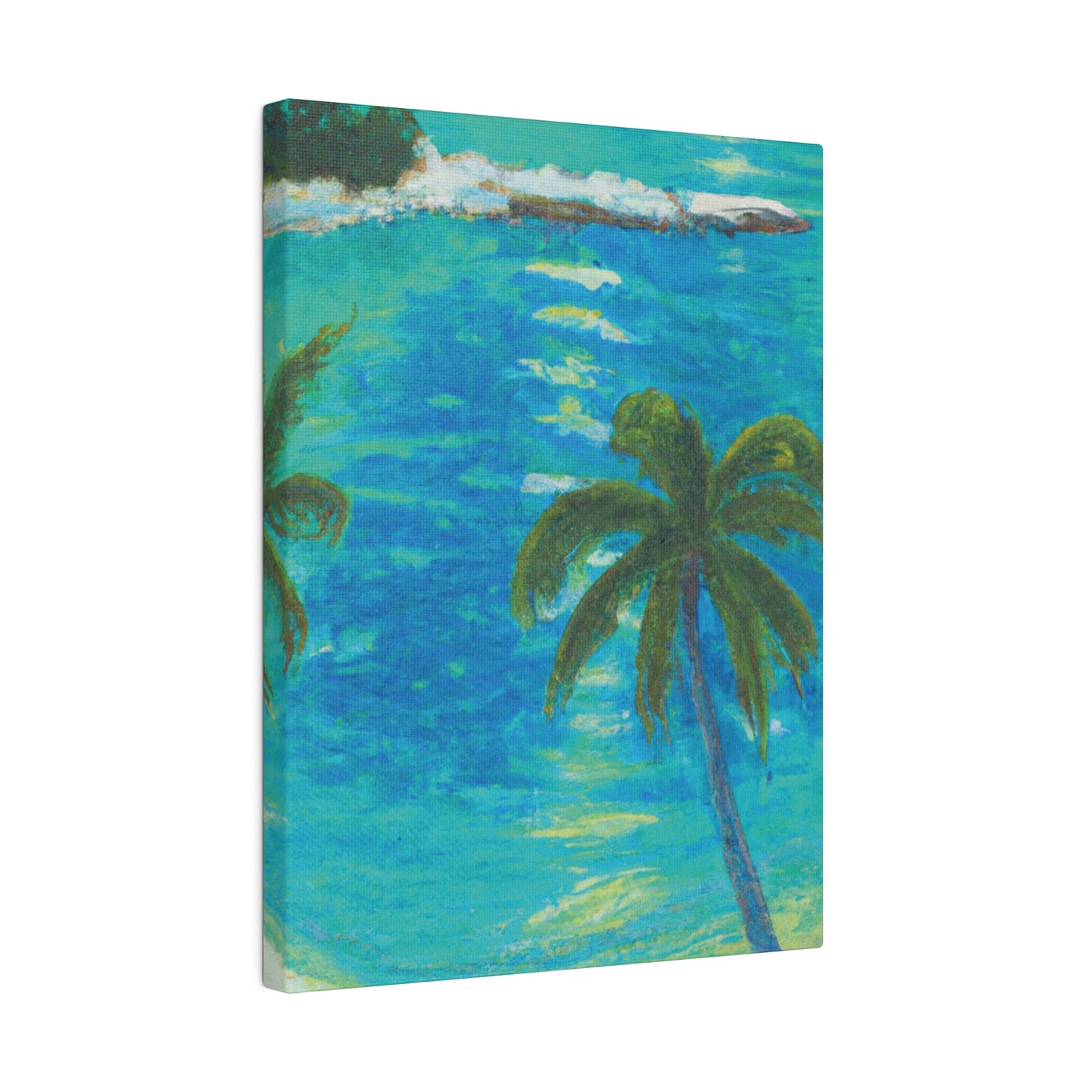 4512F - Bahamas Ocean Painting Print | Bahamas | Ocean | Beach | Poster | Home Decor | Wall Art | Canvas