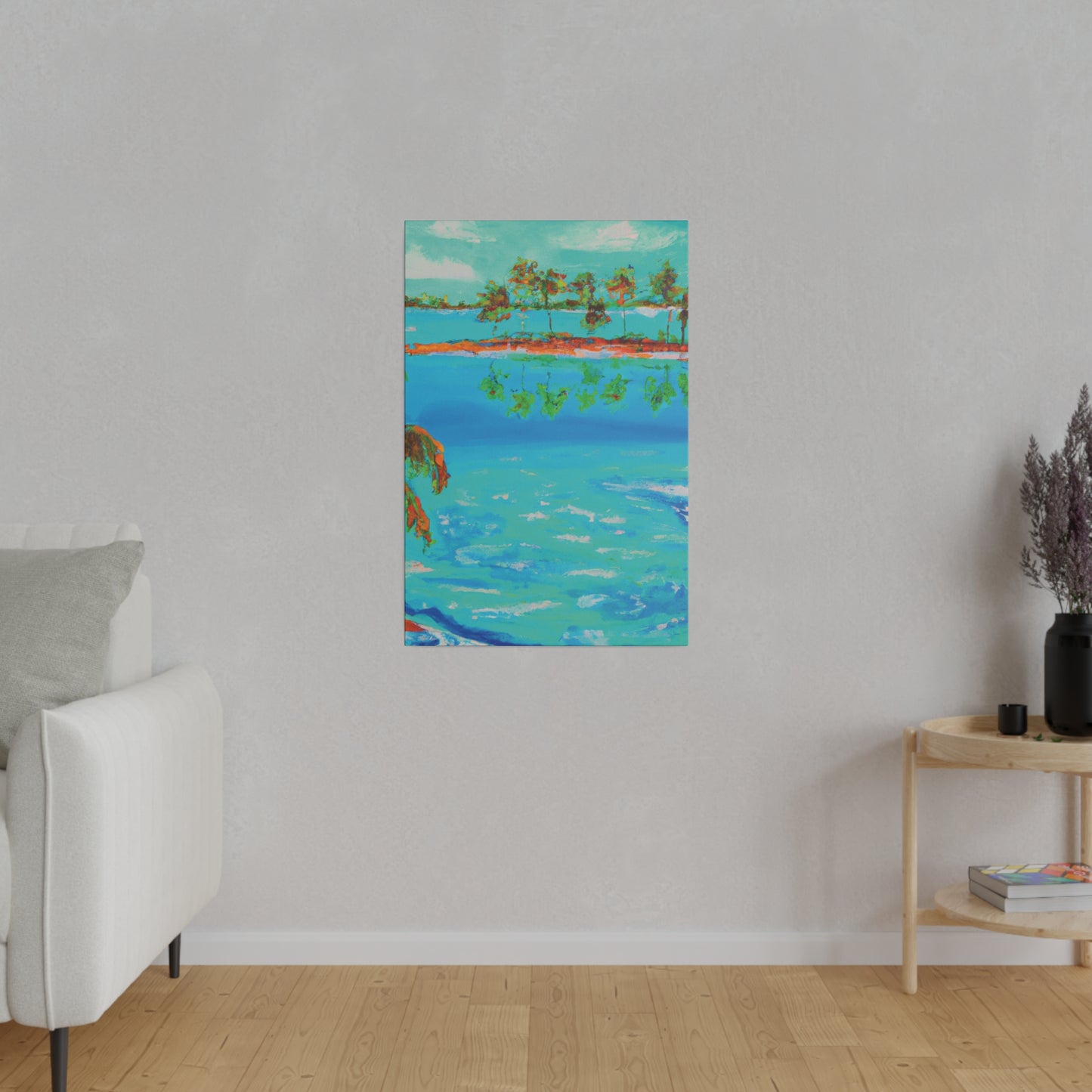 5171E - Bahamas Ocean Painting Print | Bahamas | Ocean | Beach | Poster | Home Decor | Wall Art | Canvas