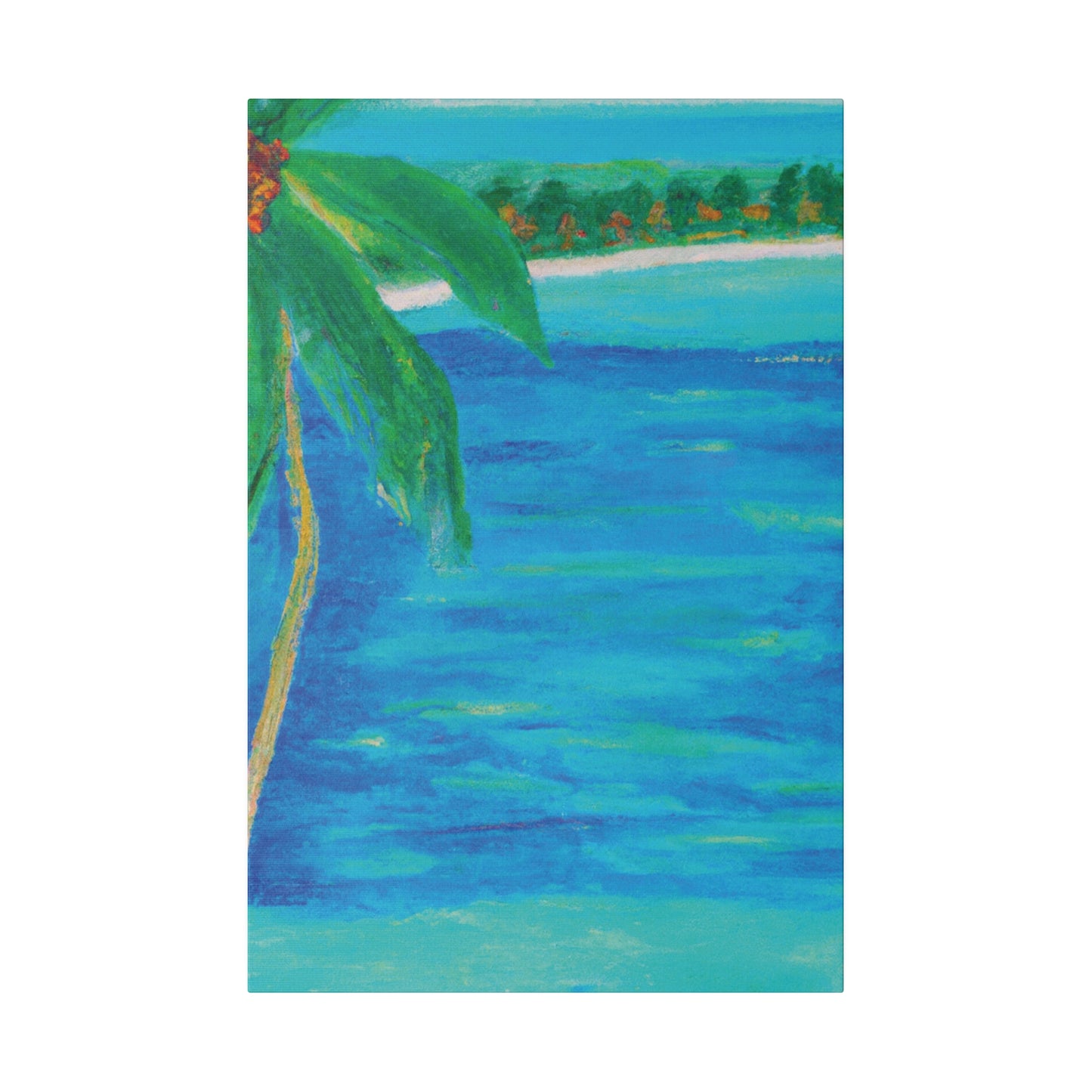 9272V - Bahamas Ocean Painting Print | Bahamas | Ocean | Beach | Poster | Home Decor | Wall Art | Canvas