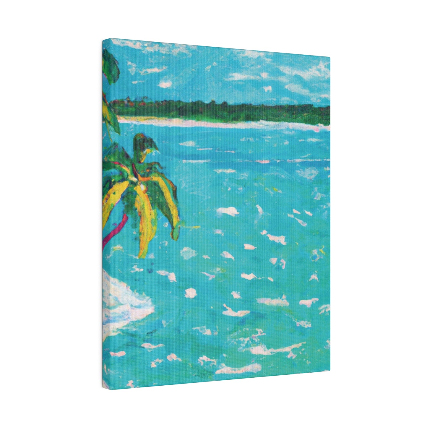 8278H - Bahamas Ocean Painting Print | Bahamas | Ocean | Beach | Poster | Home Decor | Wall Art | Canvas