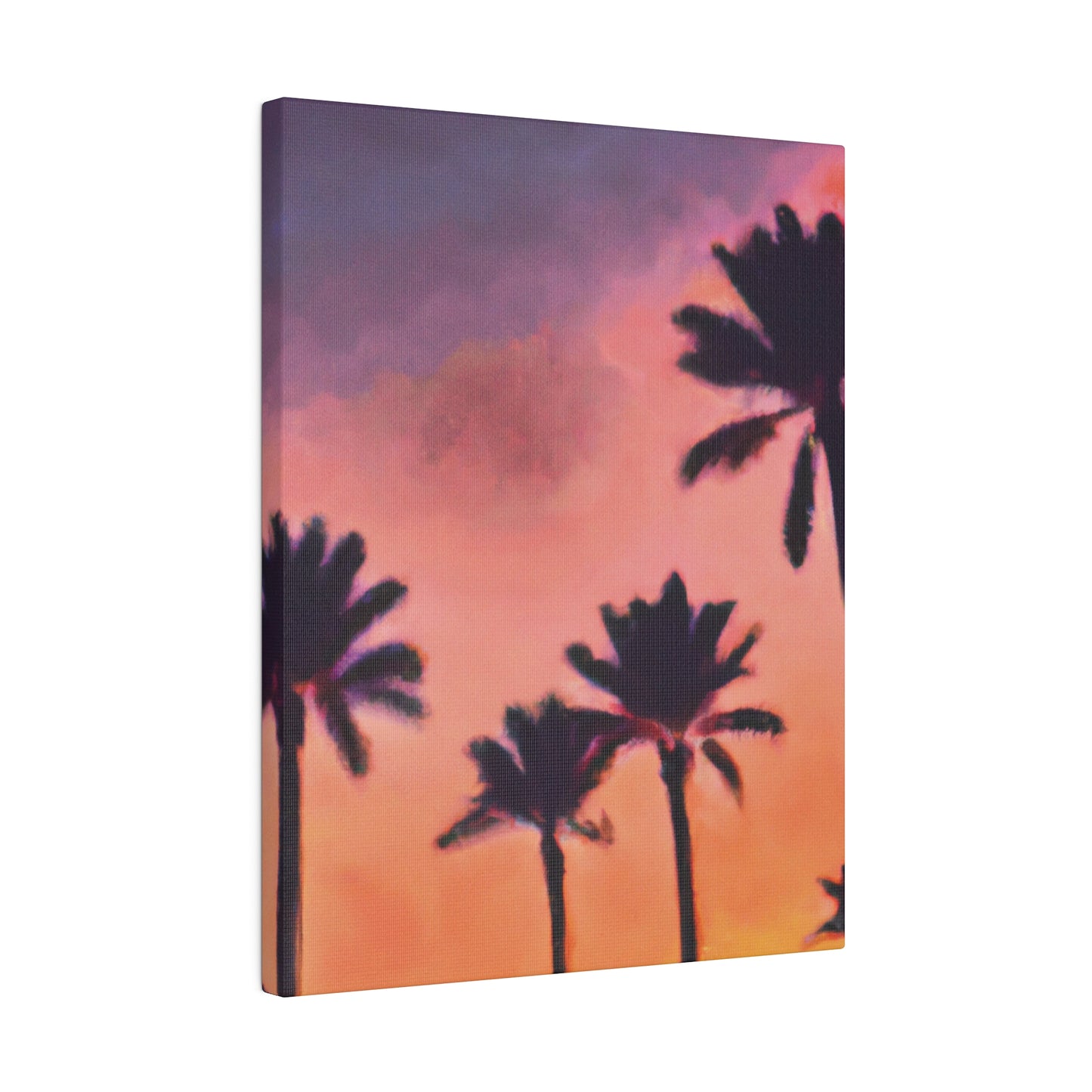 9389U - Miami Beach Sunset Painting Print | Miami | Beach | Sunset | Poster | Home Decor | Wall Art | Canvas