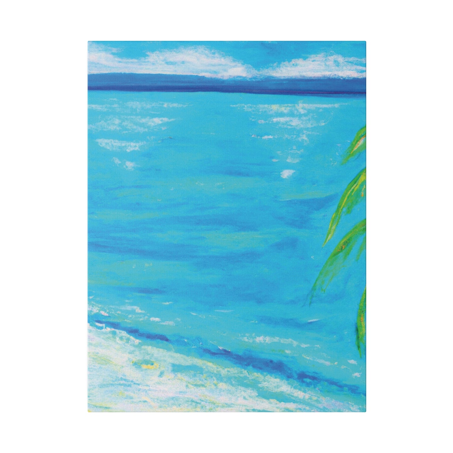 8858N - Bahamas Ocean Painting Print | Bahamas | Ocean | Beach | Poster | Home Decor | Wall Art | Canvas