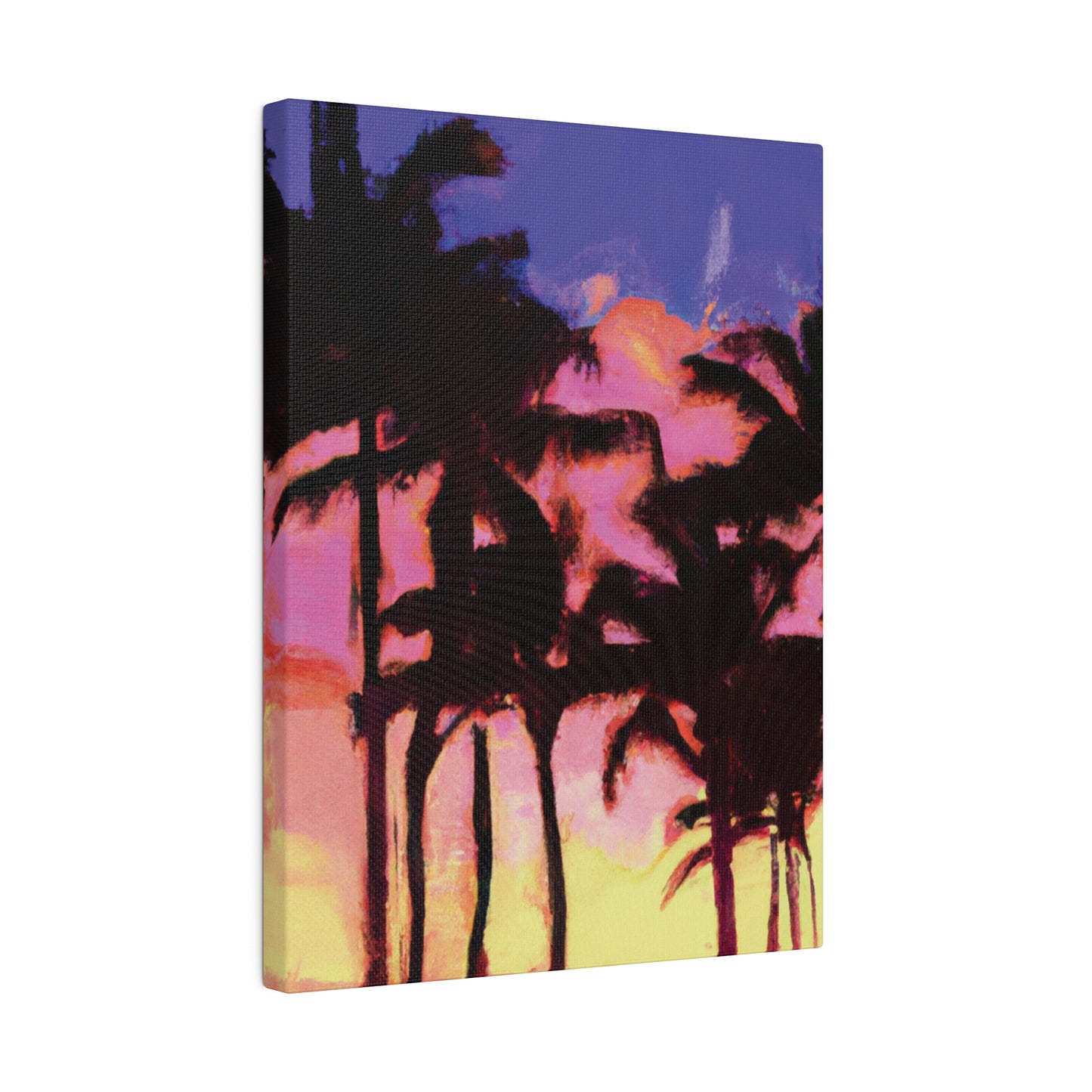 9365H - Miami Beach Sunset Painting Print | Miami | Beach | Sunset | Poster | Home Decor | Wall Art | Canvas
